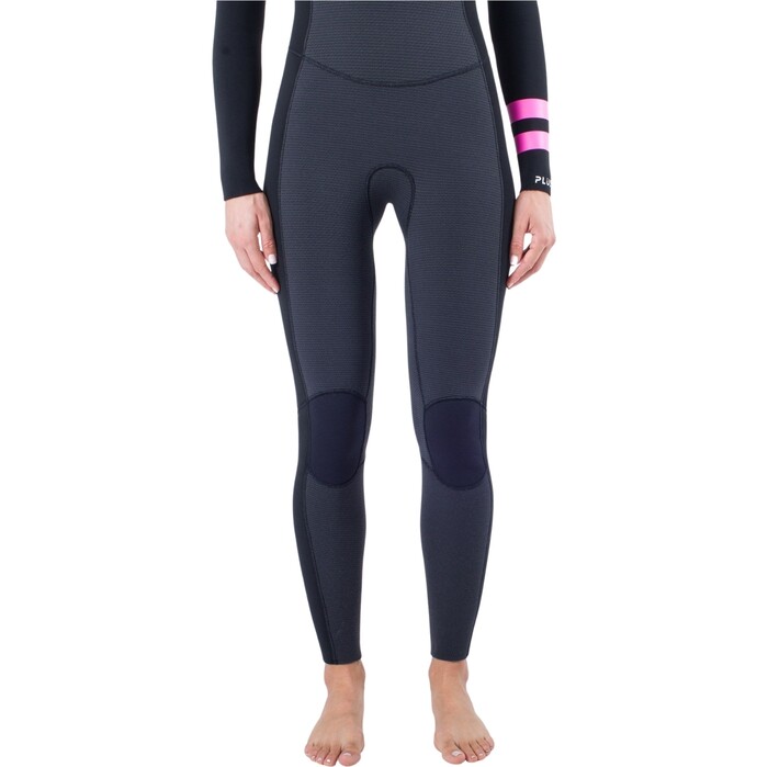 2024 Hurley Mujer Advant 5/4mm Chest Zip Neopreno WFS0012504 - Black / Graphite